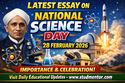 Essay on National Science Day - 28 February 2026