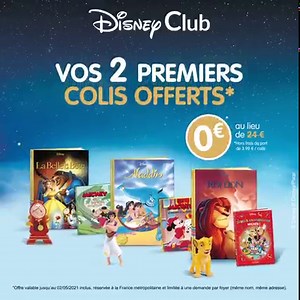 6K views · 126 reactions | ✨ JUSQU'AU 02/05 : VOS 2 PREMIERS COLIS DISNEY CLUB OFFERTS* ✨ Retrouvez le monde de Disney dans un colis magique contenant :  Un livre classique Disney en édition collector  Une superbe figurine  Une aventure avec Mickey & ses amis *Hors frais de port de 3.90€/colis. | Hachette Collections | Facebook