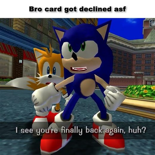 Therapists when your card get declined #sonic #memes