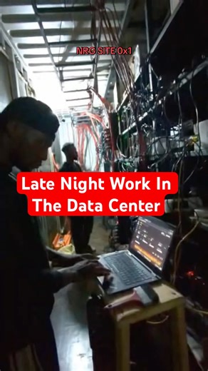 Night Ops in our containerized Data Center