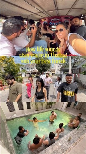 How Time Flies 🥹 #shorts #cute #funny #relationship #friends #travel #thailand