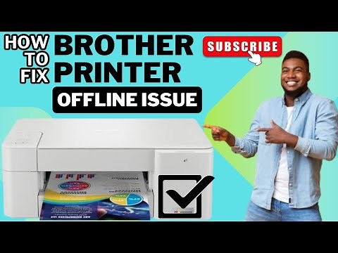 How to Fix Brother Printer is Offline Issue(7 Quick Solutions) | Brother Printer Offline | #brother
