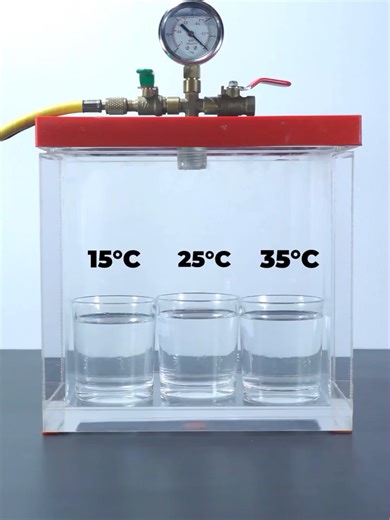 Exploring Vacuum and Water at Varying Temperatures