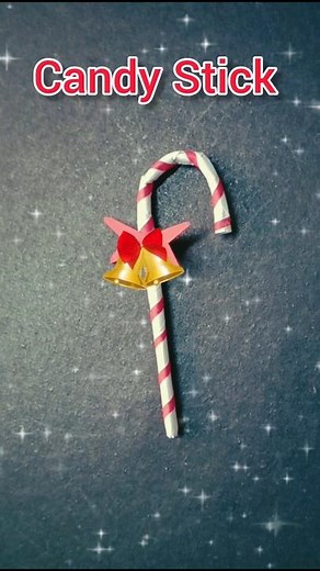 Christmas Candy Cane Craft/How to Make Christmas Candy Cane / DIY Christmas Decora