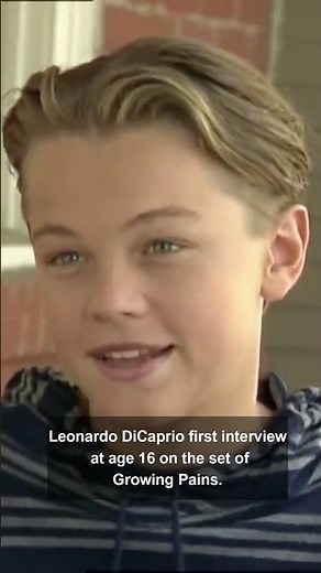 Leonardo DiCaprio first interview at age 16