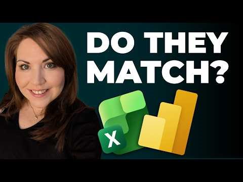 Make Your Power BI & Excel Numbers Line Up (Every Time)