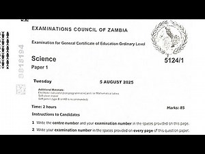 2025 GCE Science Paper 1 - Physics Question 2 section B Part 2