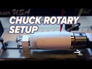 How to Set Up a Chuck Rotary for Your Rabbit Laser USA Machine