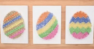 Get Ready to Nail Your Easter Decor Game with This Epic String Art Idea!