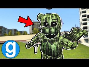 Brand New FNaF 3 Pill Pack Update 2! [Garry's Mod Sandbox] Five Nights at Freddy's