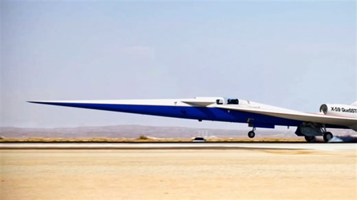 NASA’s strange new X-59 could bring back supersonic flights over America