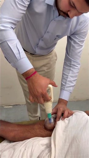 Magnetic cupping therapy for slip disc treatment