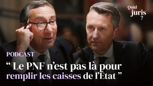 Affaires Sarkozy, Lang, Dati… le procureur du PNF répond - Quid Juris avec @BFMTV | Le Club des juristes