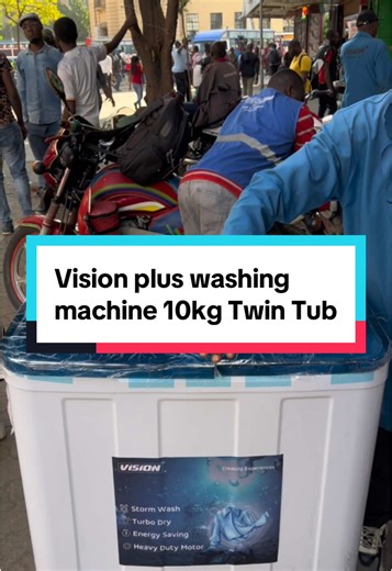 Vision Plus 10kg Twin Tub Washing Machine Overview