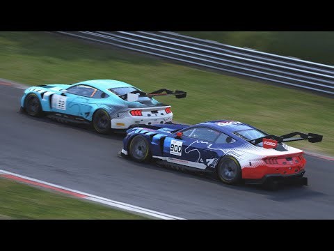 ACC |Mustang GT3|Brands Hatch|Competition Race| Moza R3 + Alien Mods Load Cell Kit