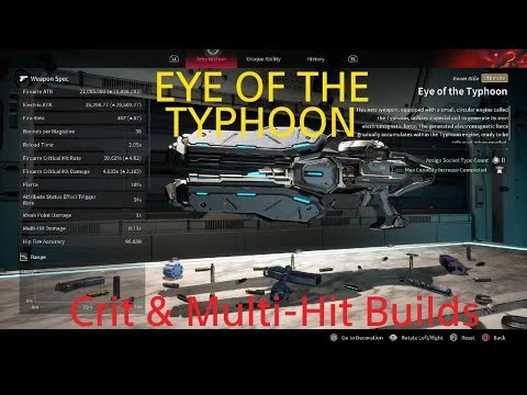 EYE OF THE TYPHOON, CRIT & MULTI-HIT BUILDS - The First Descendant