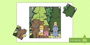 Goldilocks and the Three Bears Jigsaw