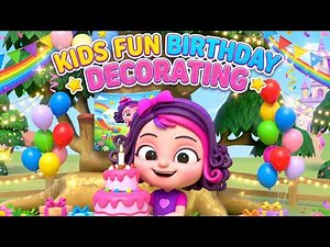 Kids Fun Birthday Decorating
