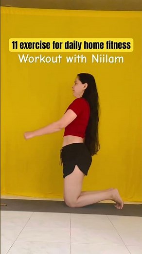 11 exercises | one yoga mat |Daily home workout for men & women | No gym needed | Niilam Suthaar