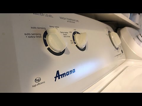 Amana NTW4516FW1 - Full Diagnostic Self Test Demonstration