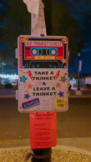 Forth Trinket Trade Box Of The Day! @aztrinketchest I loved visiting with my bestie today! @FR itz_micha3l FR 💛💛💛 #aztrinketchest #linkittrinkettradebox #trinkets #foryoupage #fypシ゚viral