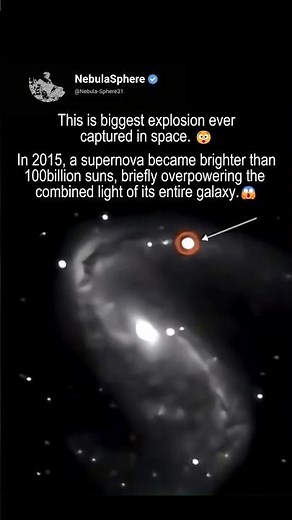 Biggest Explosion Ever Seen in Space