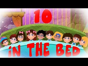 Ten In The Bed | Nursery Rhymes & Baby Songs For Children