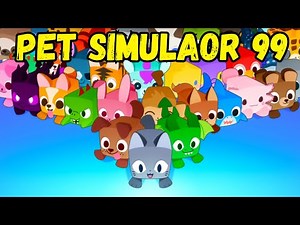 Roblox Pet Simulator 99 ! How To Play