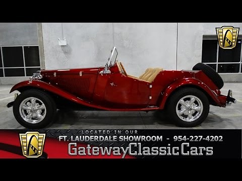 1950 MG TD Replica - Gateway Classic Cars of Fort Lauderdale - 11