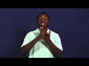 Watch how to sign 'outreach' in American Sign Language.