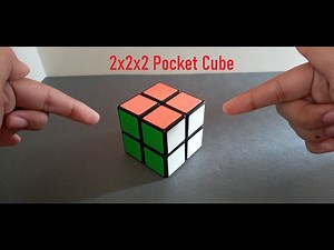 How to solve 2x2x2 Rubik's mini cube ... for beginners