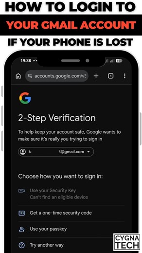 📲 Phone Stolen? Here's How to Get Back into Your Gmail Without 2FA Codes.