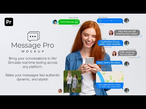 Message Pro Mockup Premiere Pro Tutorial