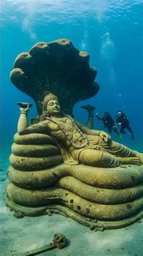 dwarika nagri samudra ke andar. #ekbharatshresthbharat #মহিষাসুরমর্দিনী