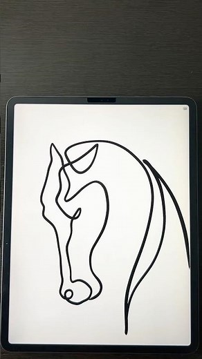 One Line, Endless Creativity | Continuous Line Drawing Art #shorts #trending #akhilrajsinha