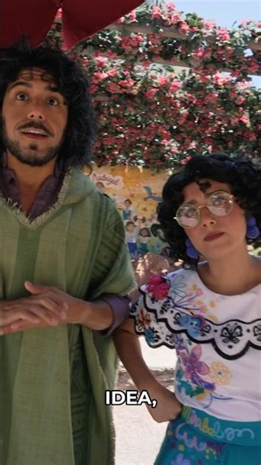 Bruno Predicted a Pineapple with Mirabel! 🍍 #disneyland #shorts