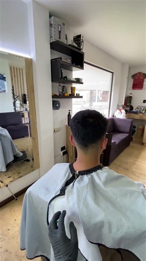 Corte sombreado #cortede pelo #desvanecido #viralshort #con #leito