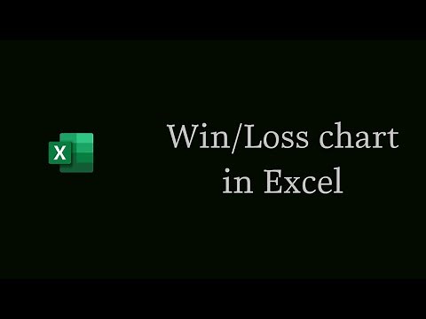 How to use Win/Loss chart in Excel