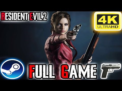 Resident Evil 2 Remake - 100% Full Walkthrough (Claire A, All Collectibles, No Damage, Hardcore)
