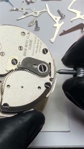 Aristo chronograph pocket watch crown system testing.