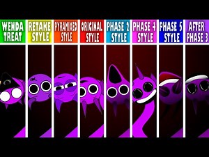 Sprunki Phase 3 VS Phase 1 VS Phase 2 VS Phase 4 VS Phase 5 VS Treatment VS Pyramixed VS Retake