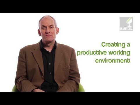How to create a productive working environment - In a nutshell