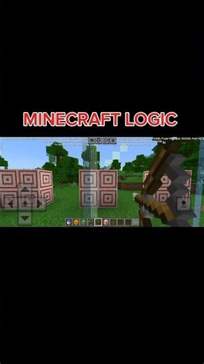 MINECRAFT ARROW LOGIC #minecraft