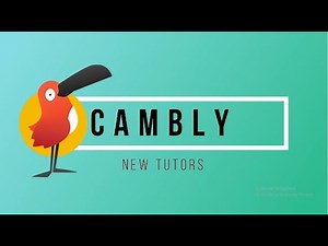 New Cambly Tutor Guide