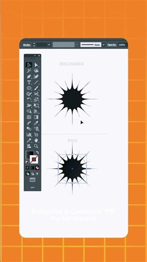 16 | How to Use Zig Zag & Pucker Bloat in Adobe Illustrator | Beginner vs Pro Starburst Effect