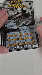 Money Train Lottery Ticket Scratch Offs #lottery #lotteryticket #lotterywinner | Couch Collectibles