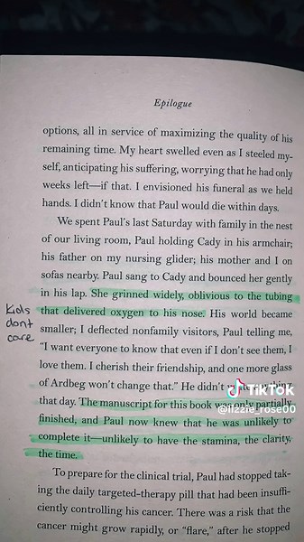 Book: When breath becomes air by Paul Kalanithi ✨🤍 Review: Despite the heavy subject matter, Kalanithi managed to maintain so much sensitivity, gentleness, peacefulness, thoughtfulness within the conversations surrounding his life as a neurosurgeon and his own mortality as this book describes his experience of drawing closer to death. There is so much honesty and vulnerability in this poignant book, which both acknowledges the finite nature of death, as well as celebrates life in all its diffic