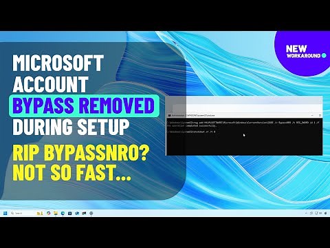 Windows 11 blocks MSA bypass during OOBE setup