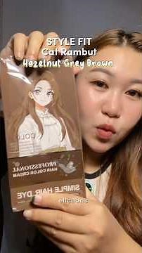 Cat Rambut Baru lagi 😍 Style fit simple hair dye