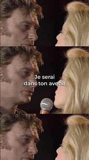 Quand Sylvie Vartan chantait "Tes tendres années" à Johnny... #shorts #concert #duo